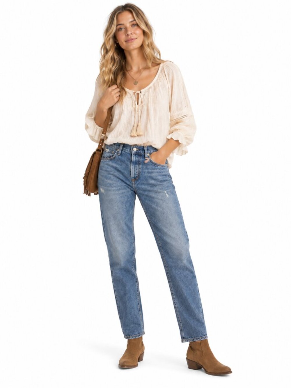 Citizens of Humanity Emerson Slim Boyfriend Jeans Size 25 Distressed